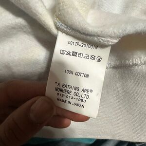 Bape multi 2nd camo hoodie